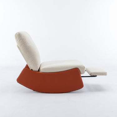 Comfy Rocker Nursery Chair With Footrest